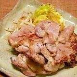 塩麹で豚肉ソテー